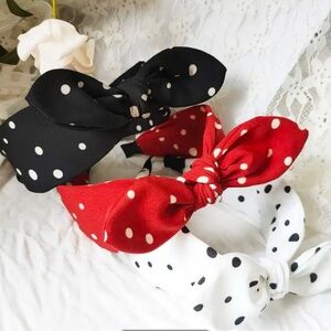 Poke A Dot Bow Headband